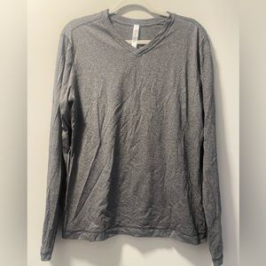 Lululemon | Pima Cotton Lyocell Blend V Neck Long Sleeve Tee